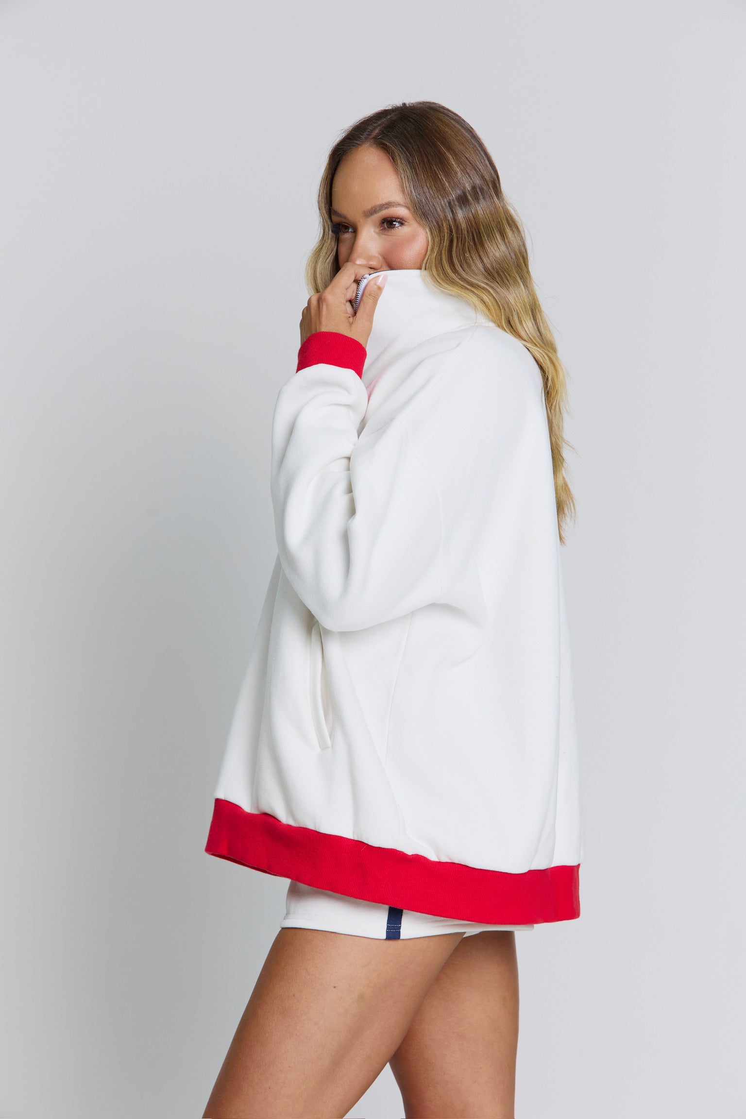 THE JACQUI QUARTER ZIP - NAUTICA