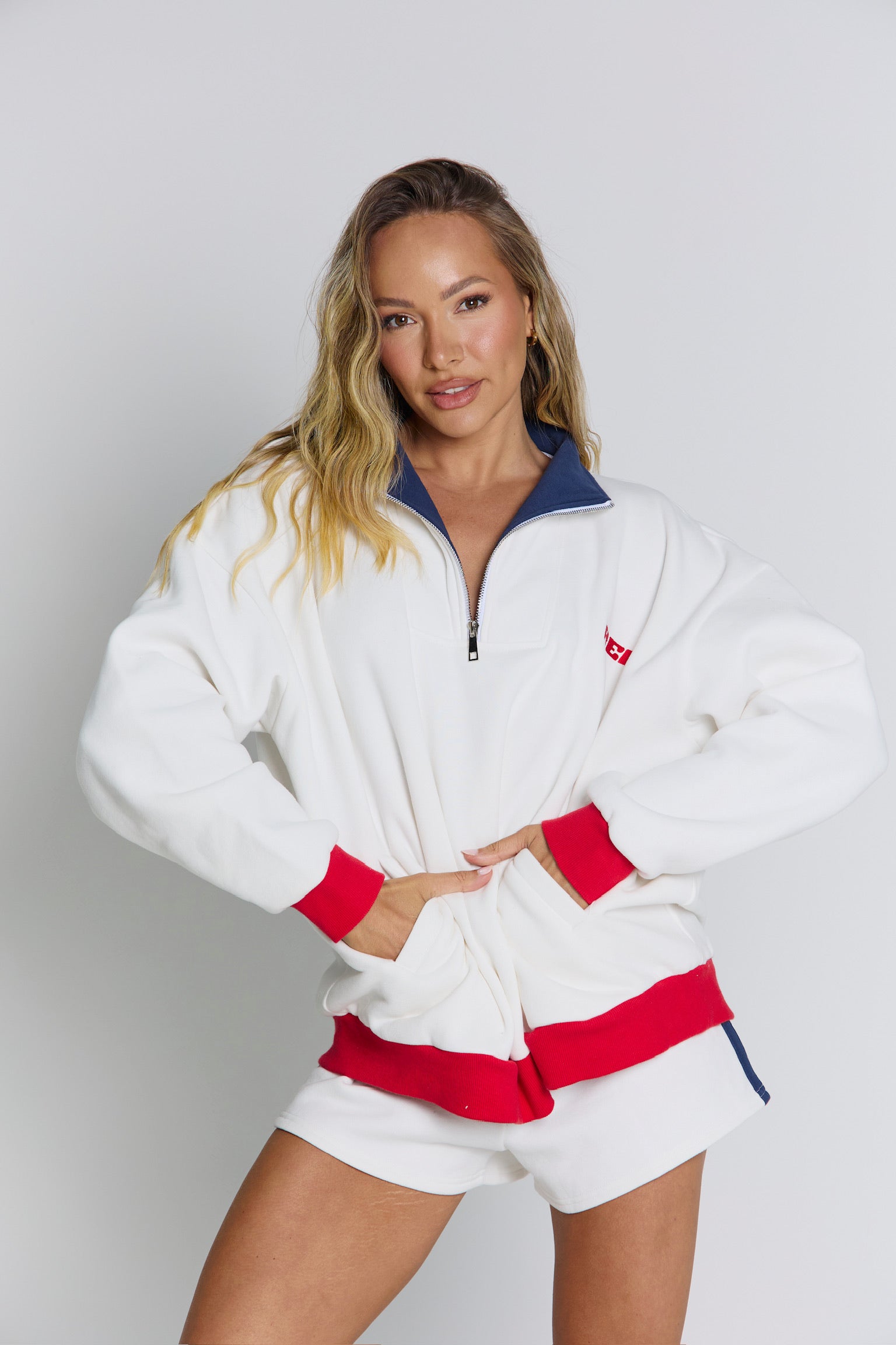 THE JACQUI QUARTER ZIP - NAUTICA