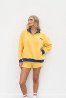 THE JACQUI QUARTER ZIP - ACADEMY