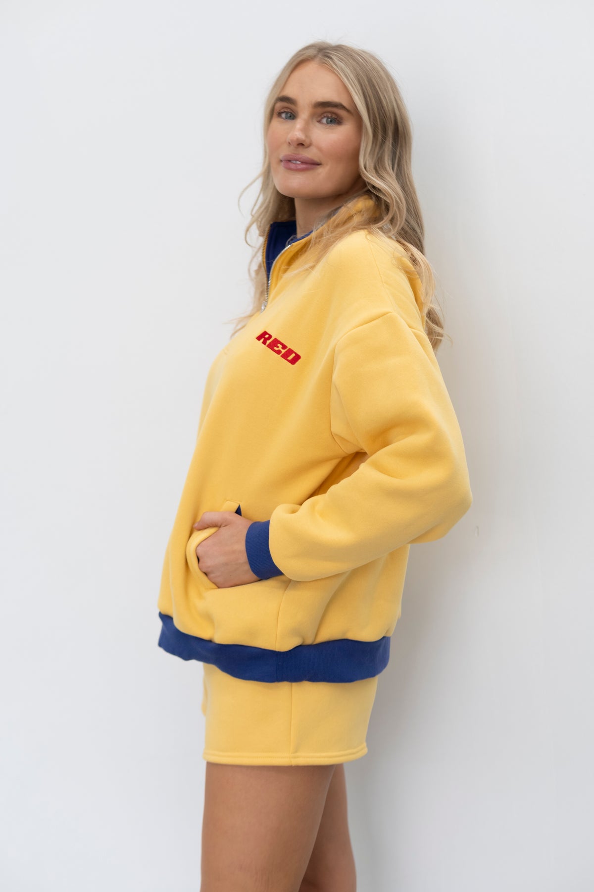 THE JACQUI QUARTER ZIP - ACADEMY
