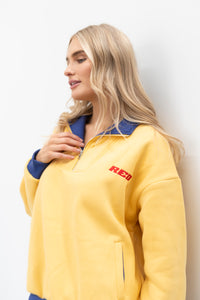 THE JACQUI QUARTER ZIP - ACADEMY