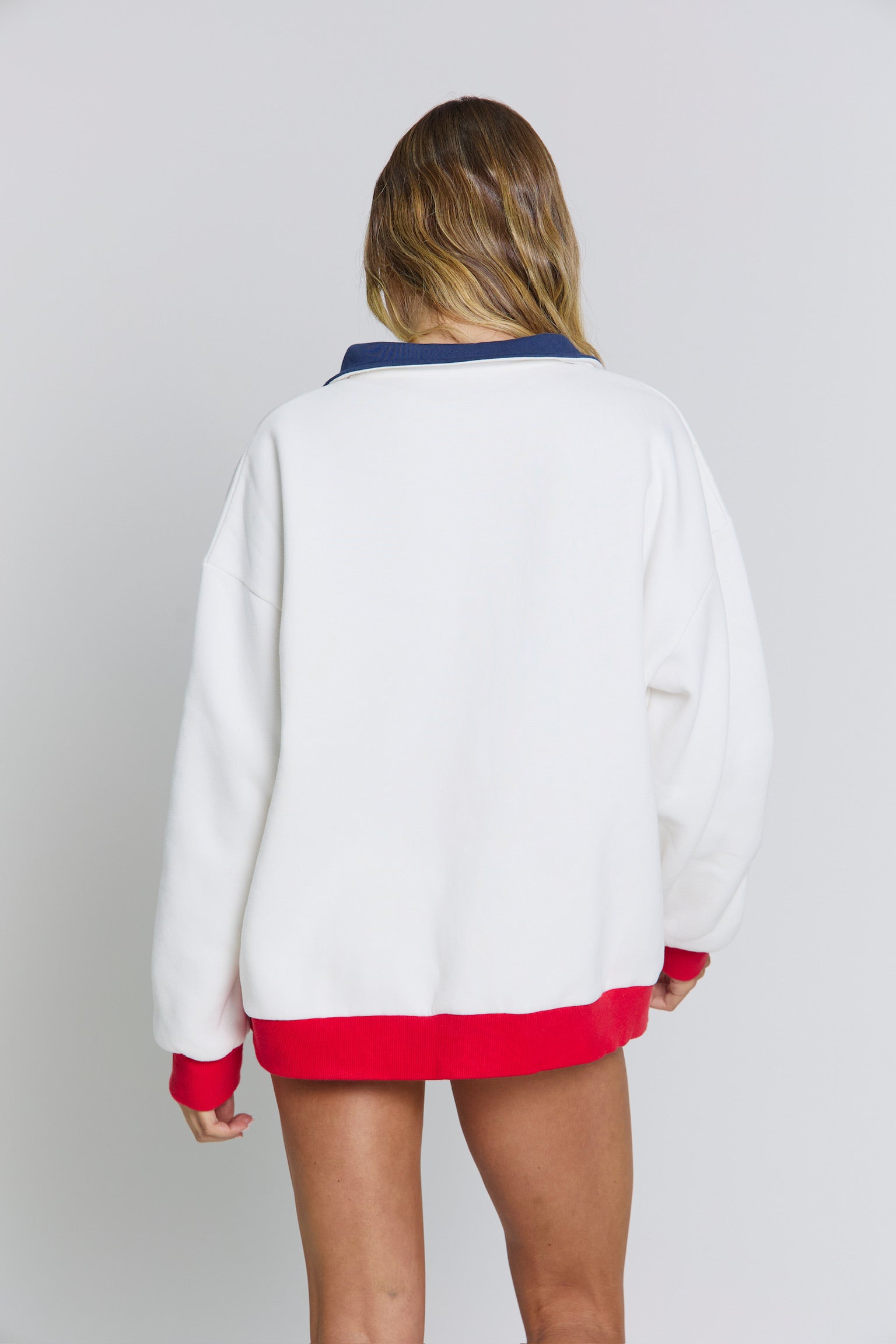 THE JACQUI  QUARTER ZIP - NAUTICA